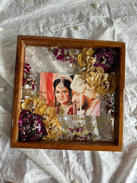 Eternal Devotion varmala preservation Resin Frame