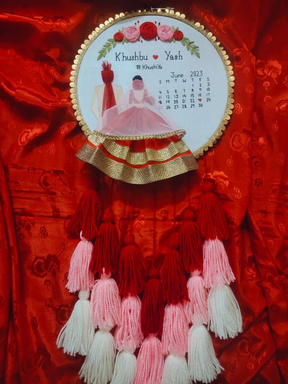 Heartfelt Duo Embroidery Hoop