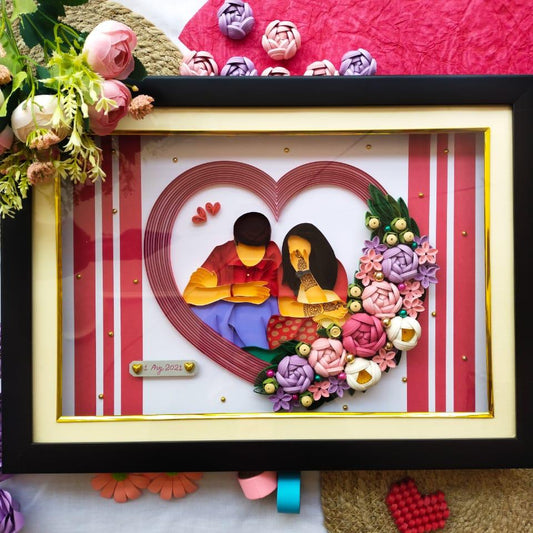 LoveFlutter Quilling Portraits