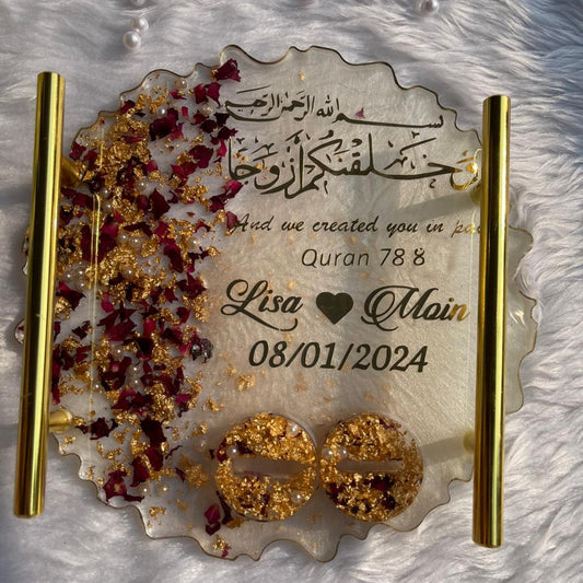 Crystal Clarity Resin Frame