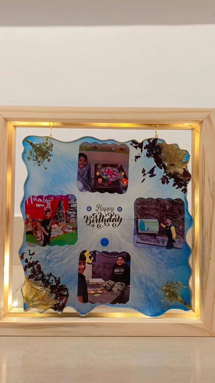 Everlasting Embrace Resin Frame