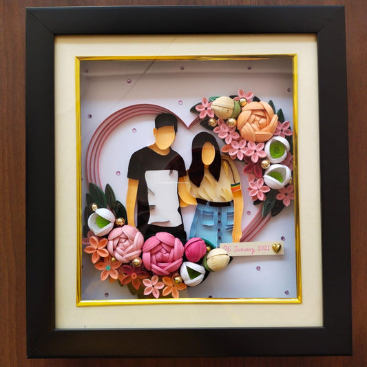 HeartWhirl Quilling Portraits
