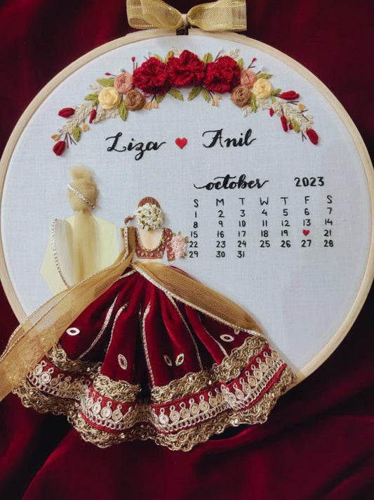 Serene Union Embroidery Hoop