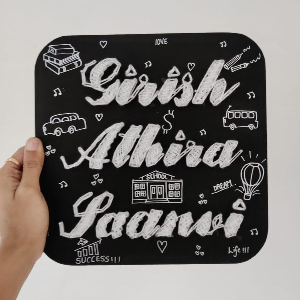 Threaded Treasures string art