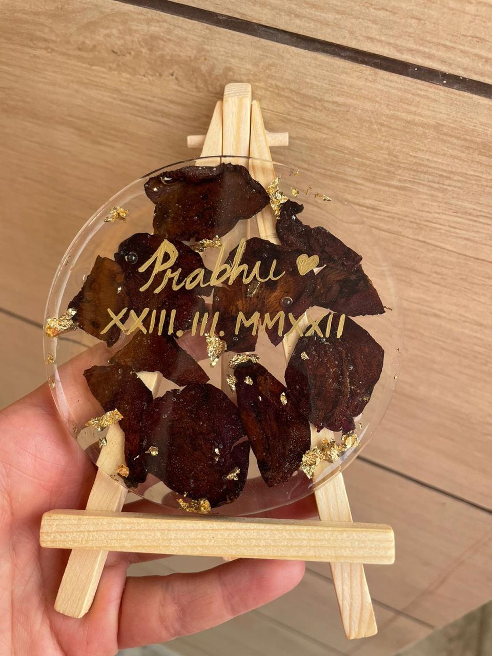 Artisanal Essence Resin Coasters