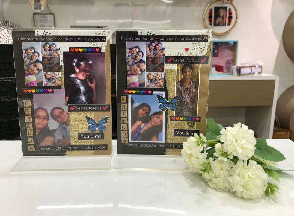 Crystal Clear Elegance Acrylic Stand