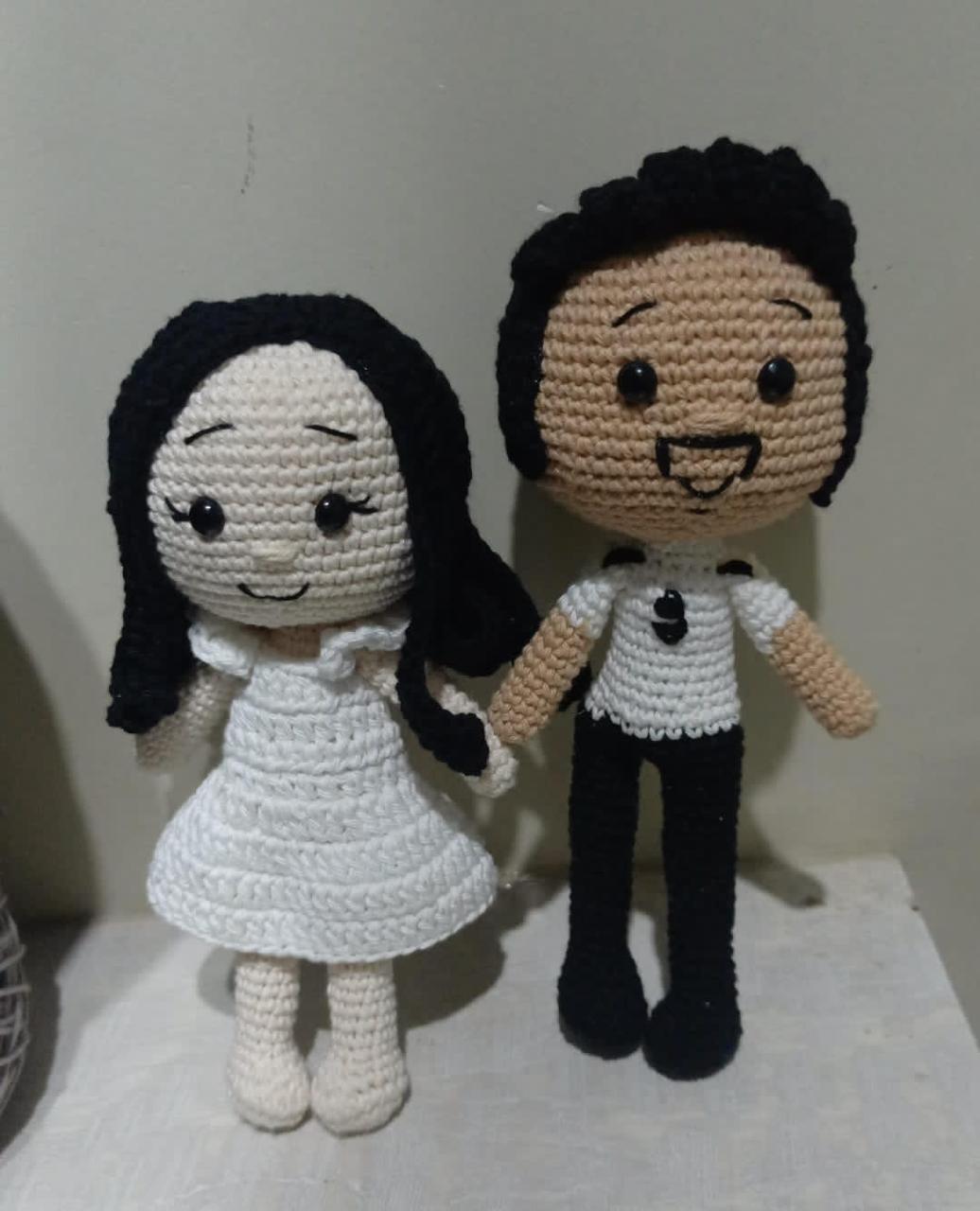 EternalThreads Handcrafted Crochet Beautiful Couple