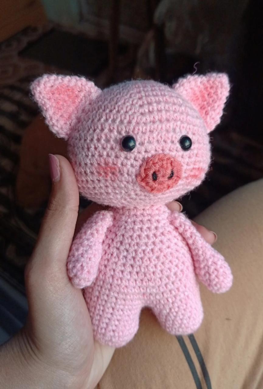 Snuggle Snout Crochet Piglet
