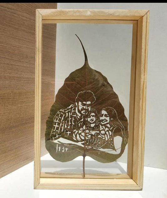 Leaf Impressions Portrait