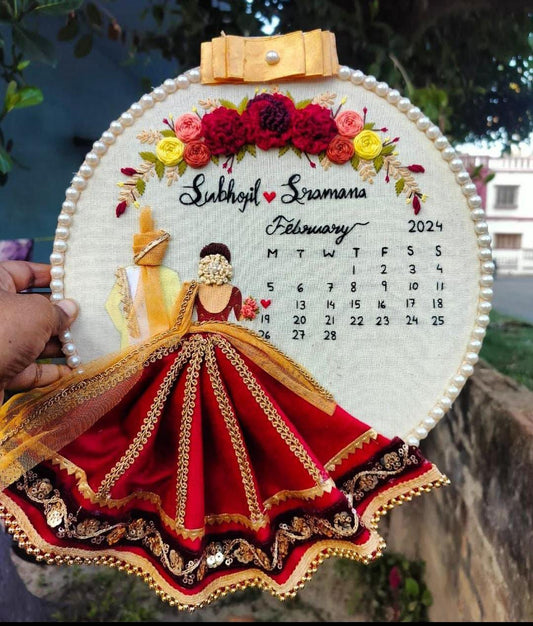 Tater Tot Embroidery hoop art