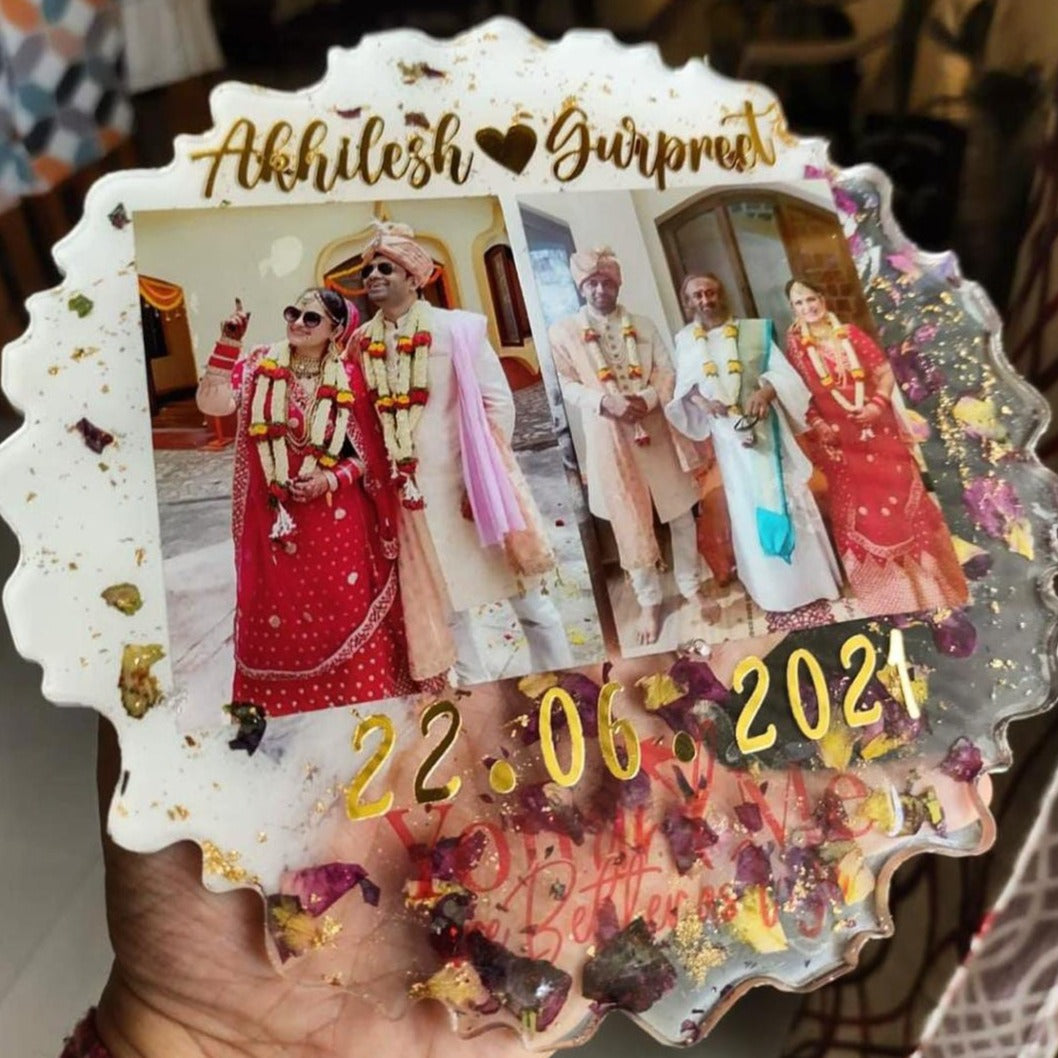 Aurora Varmala preservation Resin Frame