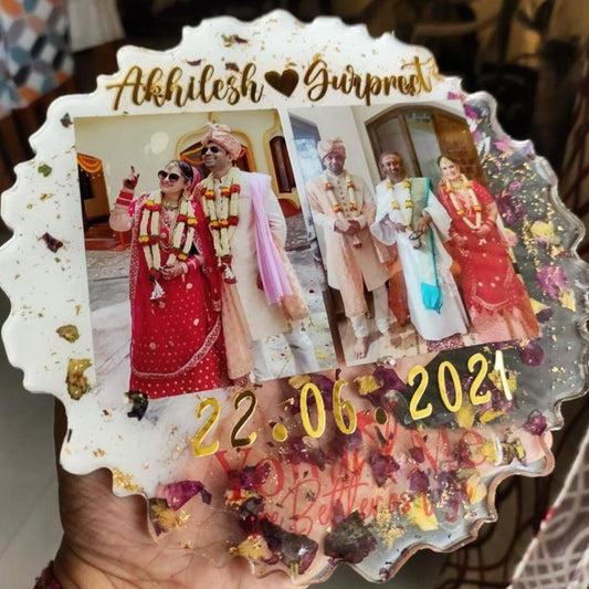Aurora Varmala preservation Resin Frame