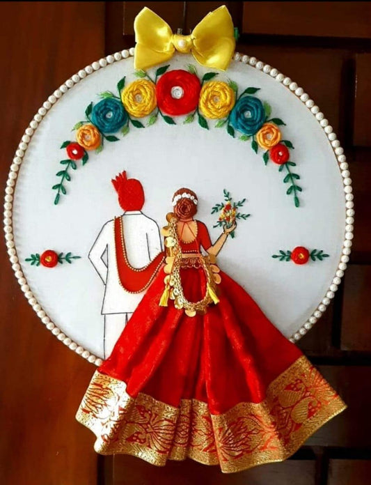 Enchanted Vows Embroidery Hoop