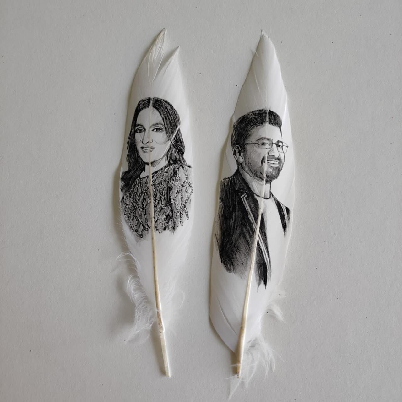 Plume Feather Portraits