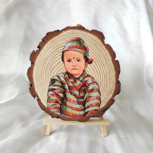 Hand-painted Enchanted Woodland Whirl