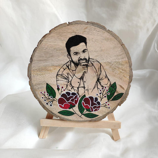 Guardians Gaze  Line Portrait