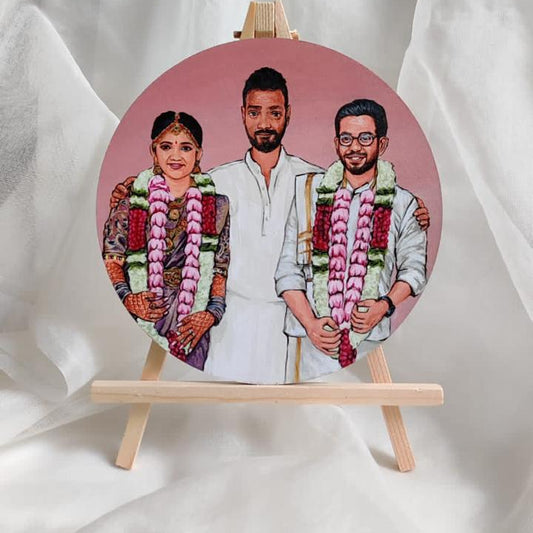 Ethereal Echoes Hand-painted MDF