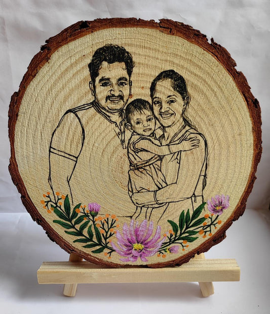 Family Unity Lock Line portrait