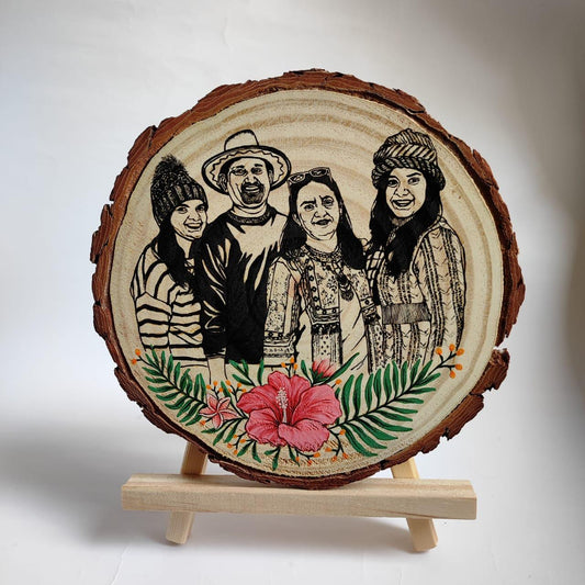 Kinship Keyway Line Portrait