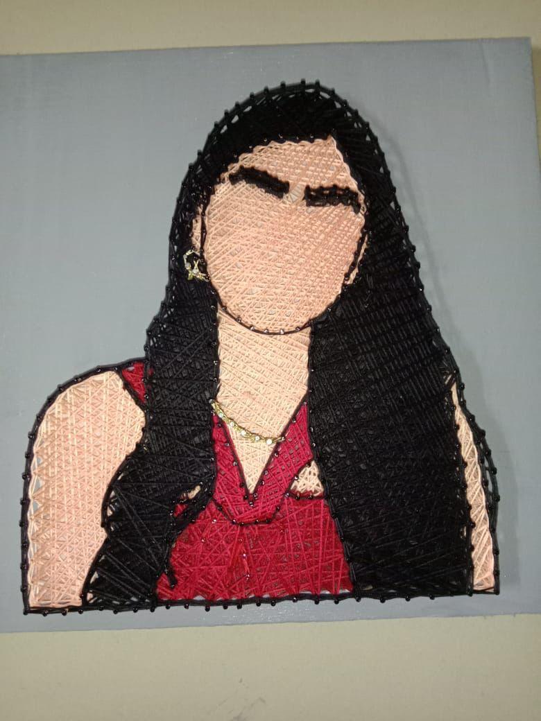 Feminine Flourish String Art