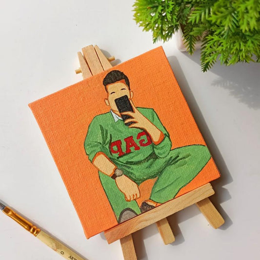 Brushed Dreamscape illustration protrait