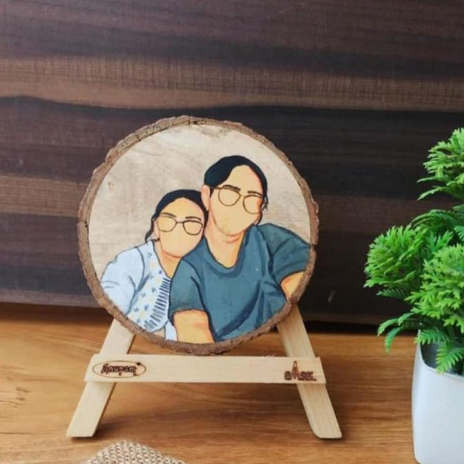 Artisanal Arboreal Illustration Medallions portrait