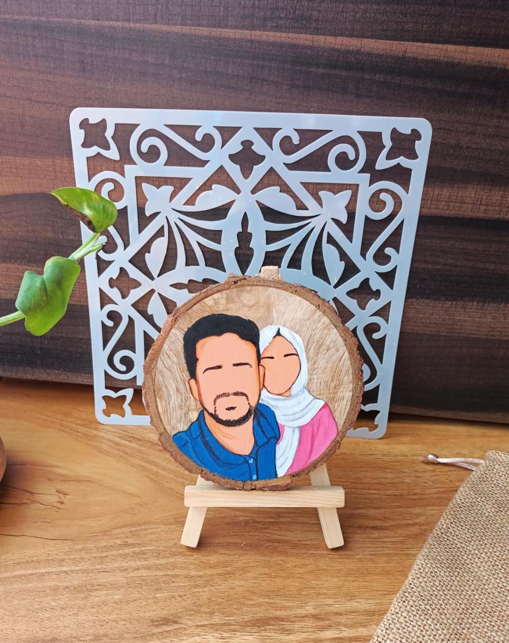 Dreamy Affection Portrait   Frame