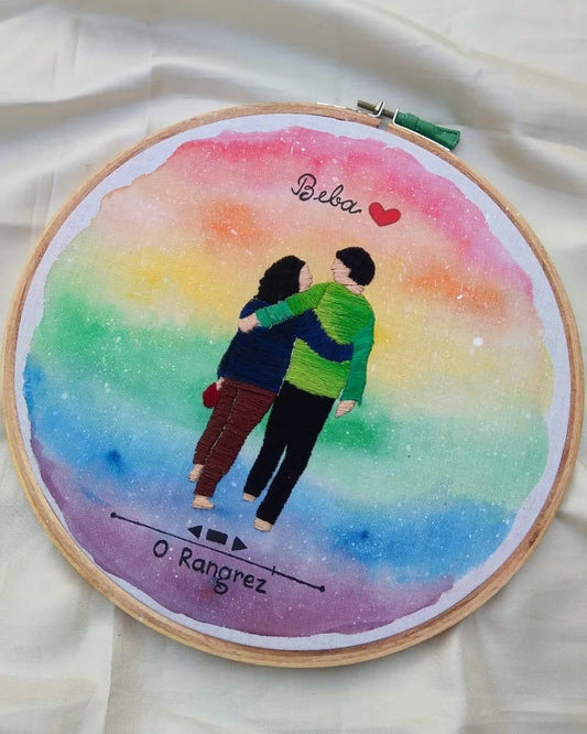 Eternal Embroidery Hoops art