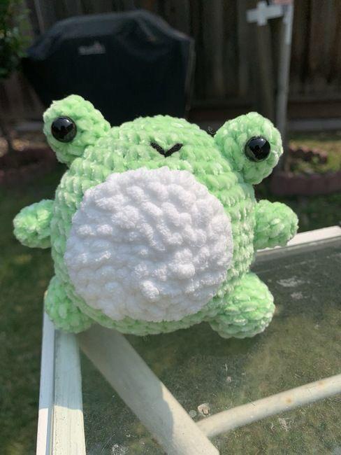 Froggy Amigo Handcrafted Crochet Frog