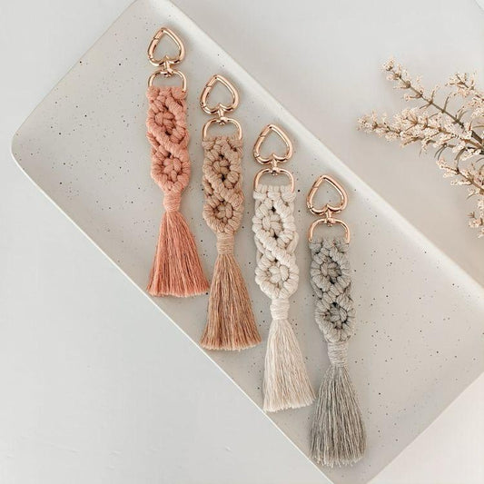 Crafted Knots Crochet Keyrings