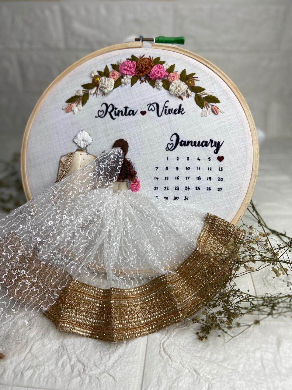 Loves Tapestry Embroidery hoop art