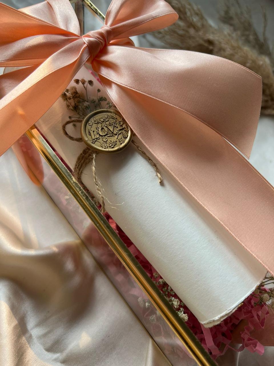 Antique Elegance Handcrafted Vintage Letter Frame