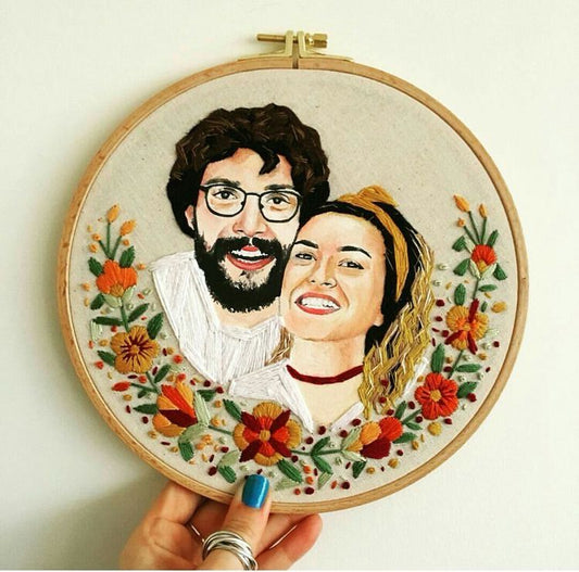 Forever Fusion Couples Keepsake Hoop