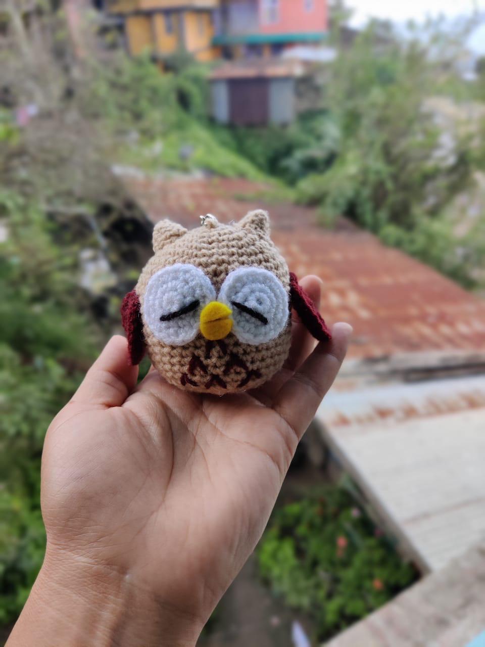 Twilight Hoot Handmade Owl Crochet