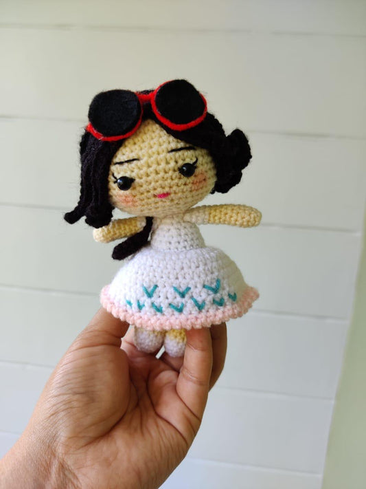 Beautiful Stitch crochet doll