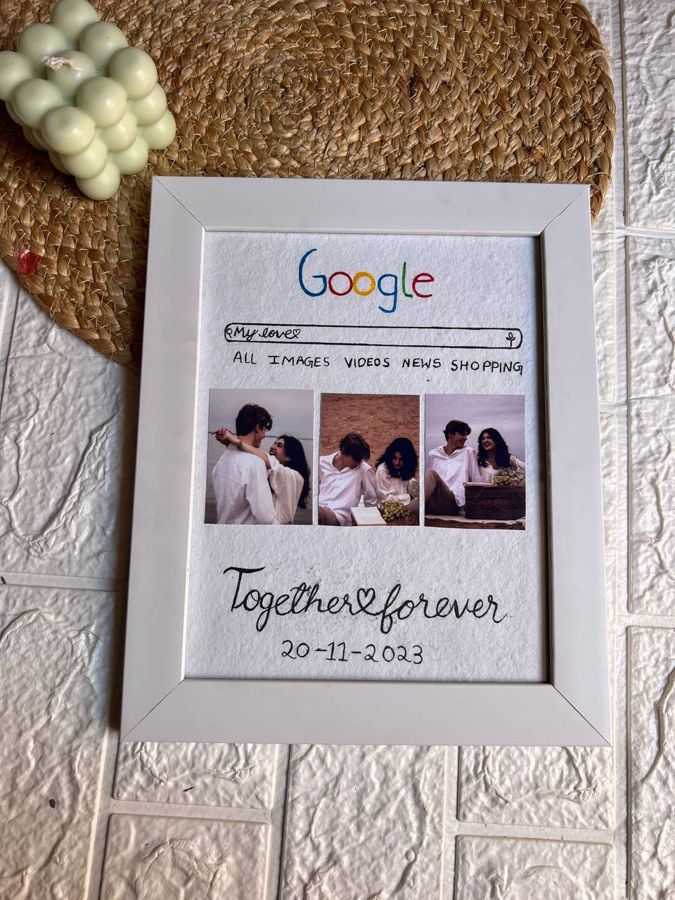 Artisanal Google Frame