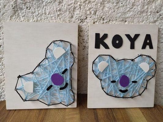 BTS Koya Threads Handcrafted String Art
