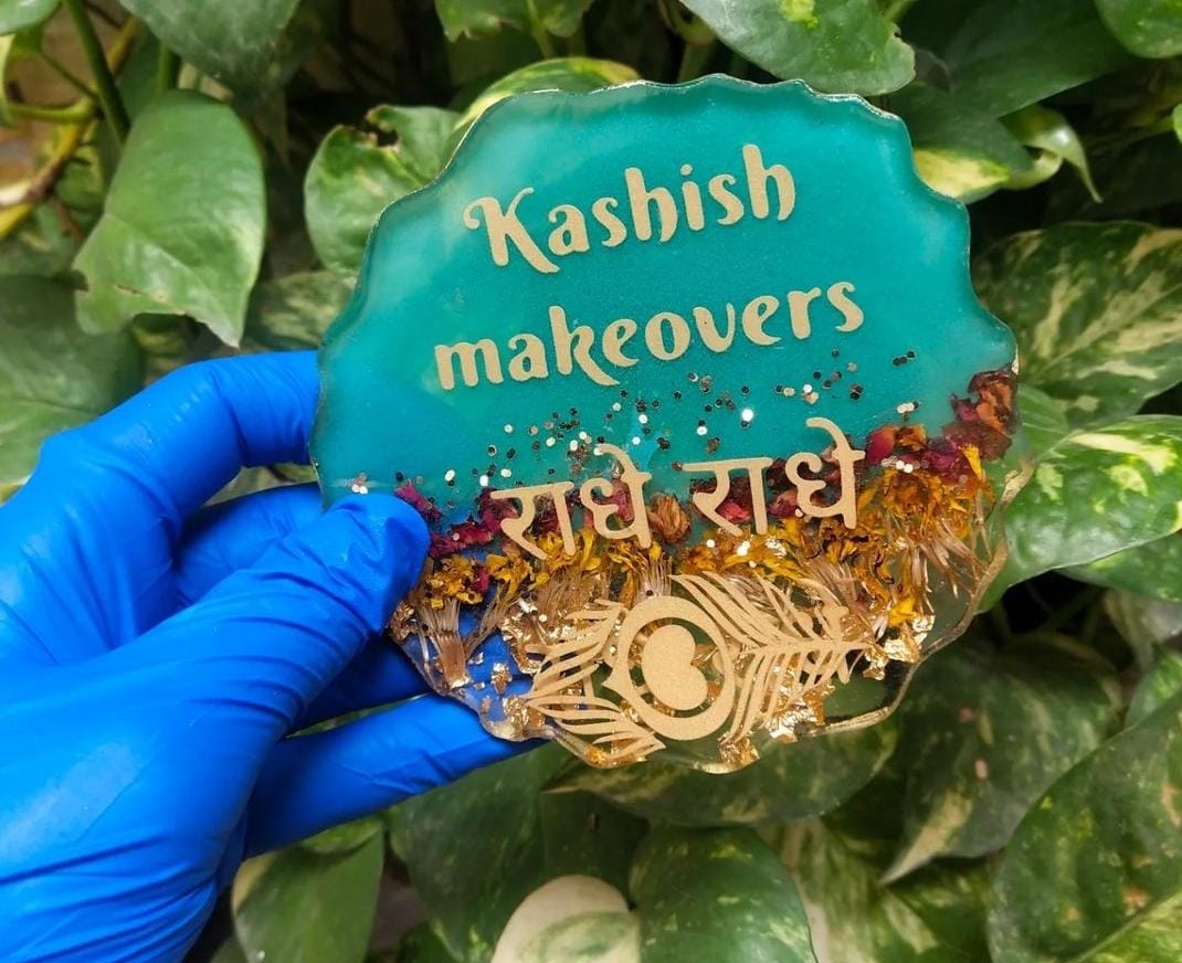 ResinSymmetry: Artisanal Resin Logo Designs