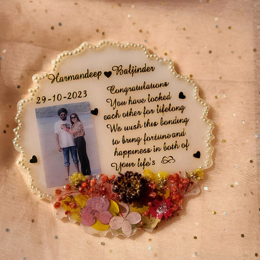 Ethereal Edges Handcrafted Resin Frames