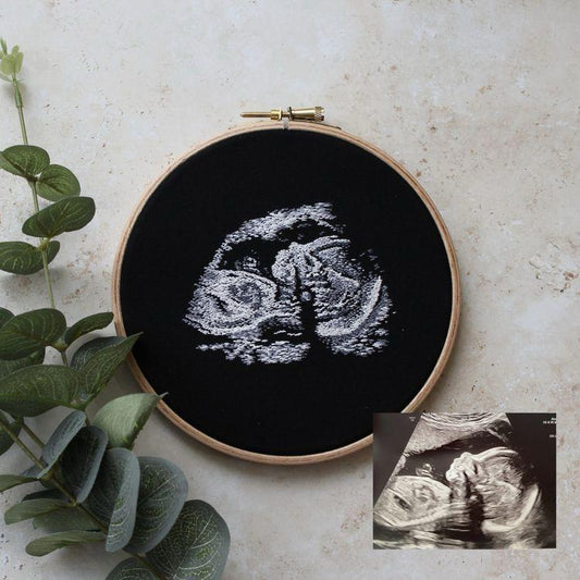 Blossoming Maternity Embroidered Elegance Hoop