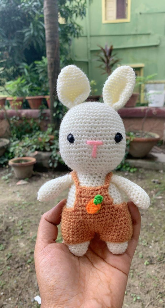 Cozy Critters Handcrafted Crochet Rabbit