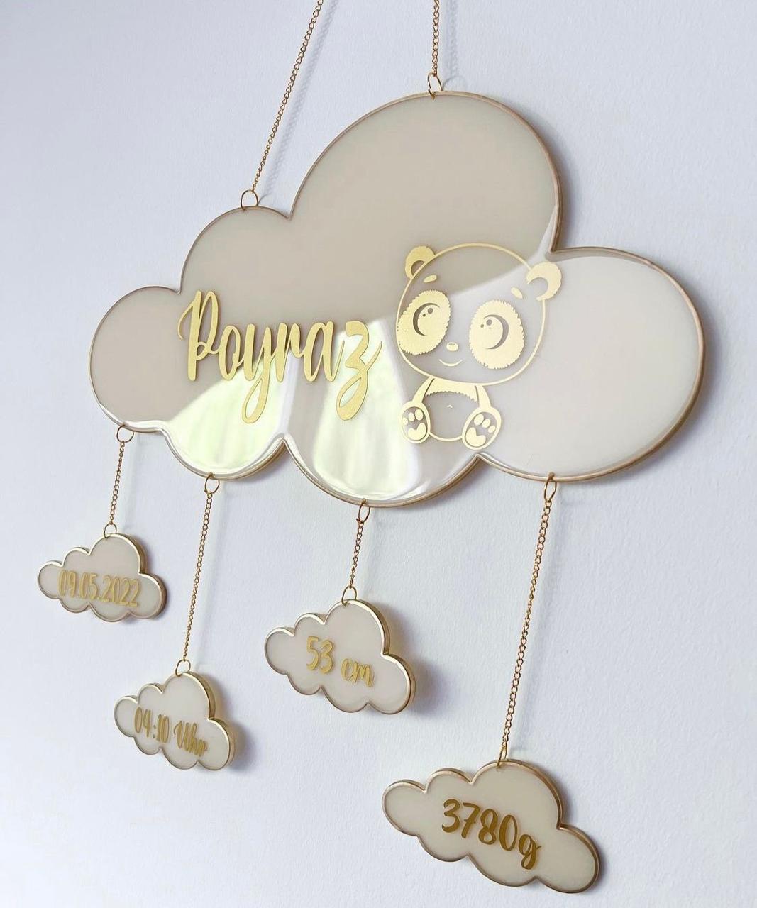 Starry Skies Shine Personalized Nameplate For Kids – Artsty