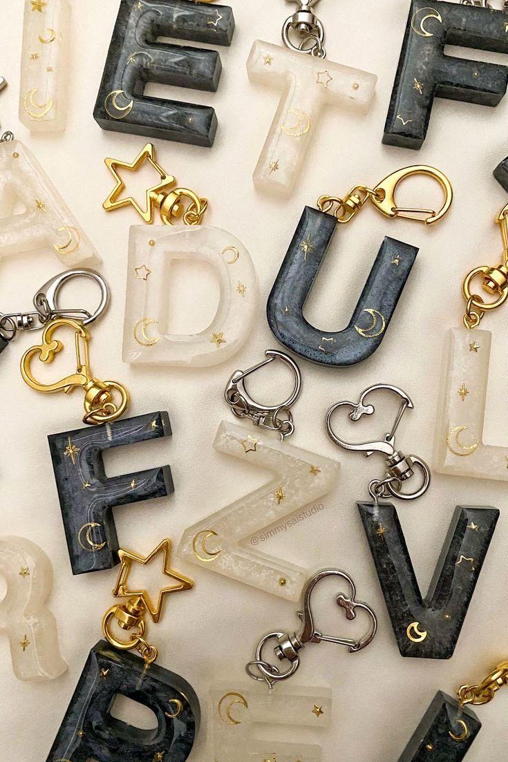 Resin Lettercraft :Personalized Alphabets