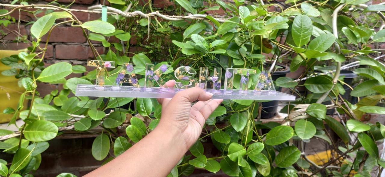 ResinCrafted Typography: Spellbound Creations