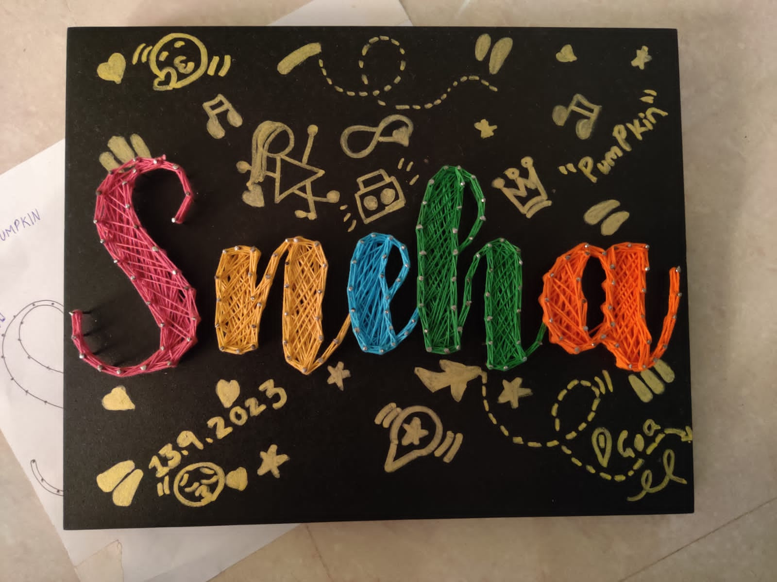 Name String Art