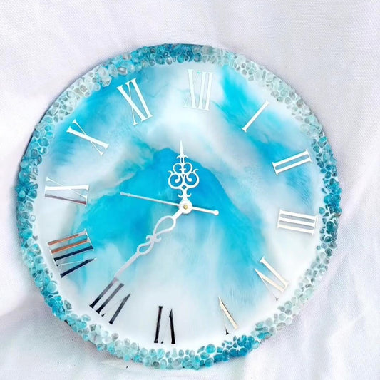 Timeless Resin Wall Clock