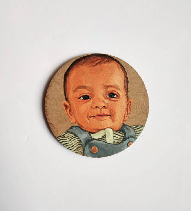 Portrait magnet