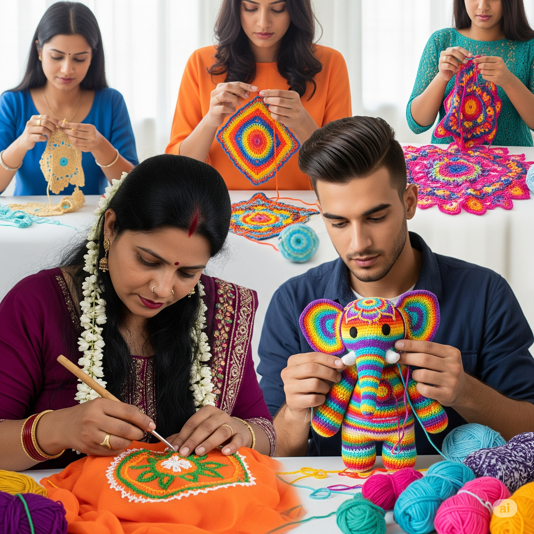 How Crochet Art is Rocking India!