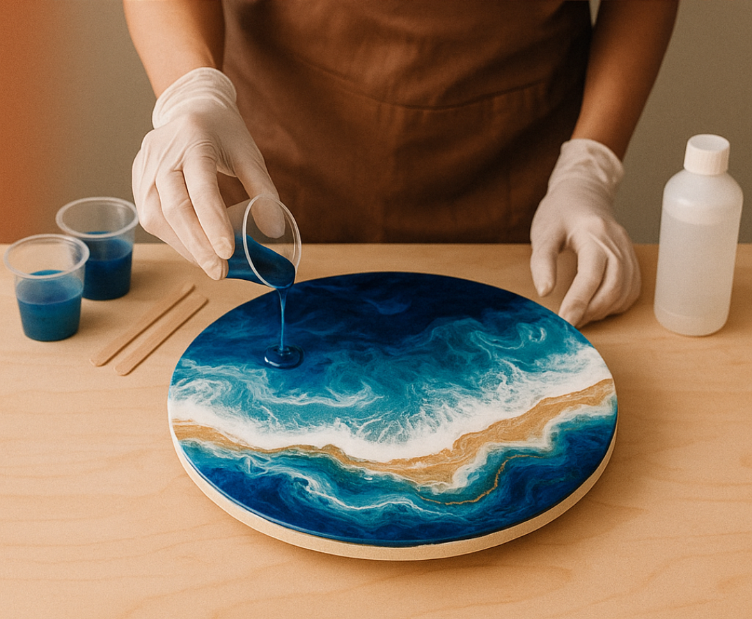 Learn Resin Art & Build an Income: Unlocking Its Potential in the Indian Market