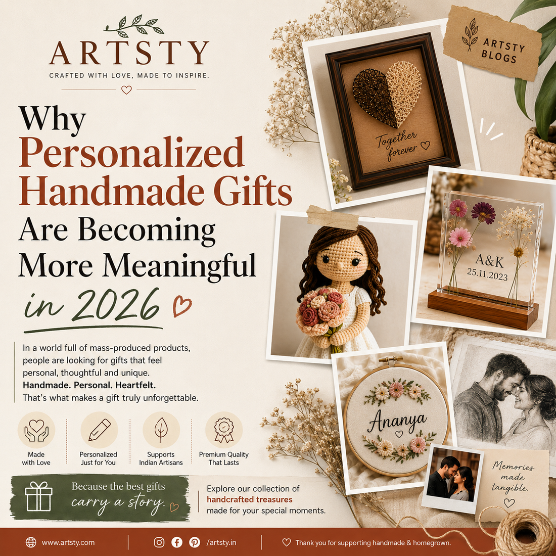 Why Personalized Handmade Gifts Are Becoming More Meaningful in 2026
